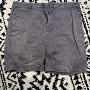 J. Crew Gray Flat Front Shorts Casual Style